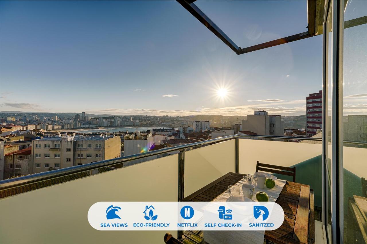 Riazor Bay By Thebluewaveapartments Com A Coruña Exterior foto